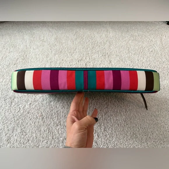 Coach Legacy Multicolor Striped Laptop Bag - Picture 3 of 6